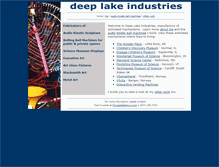 Tablet Screenshot of deep-lake-ind.com